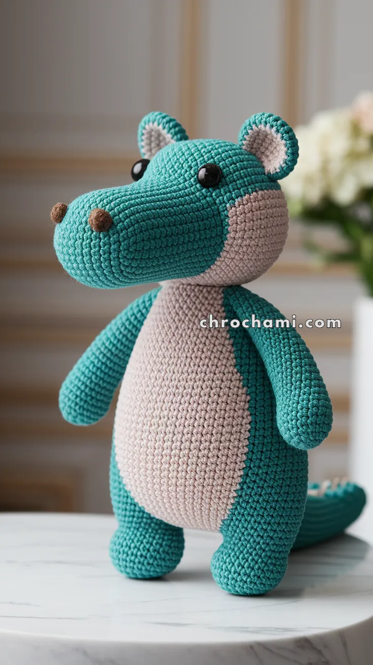 Amigurumi Alligator – FREE Crochet Pattern