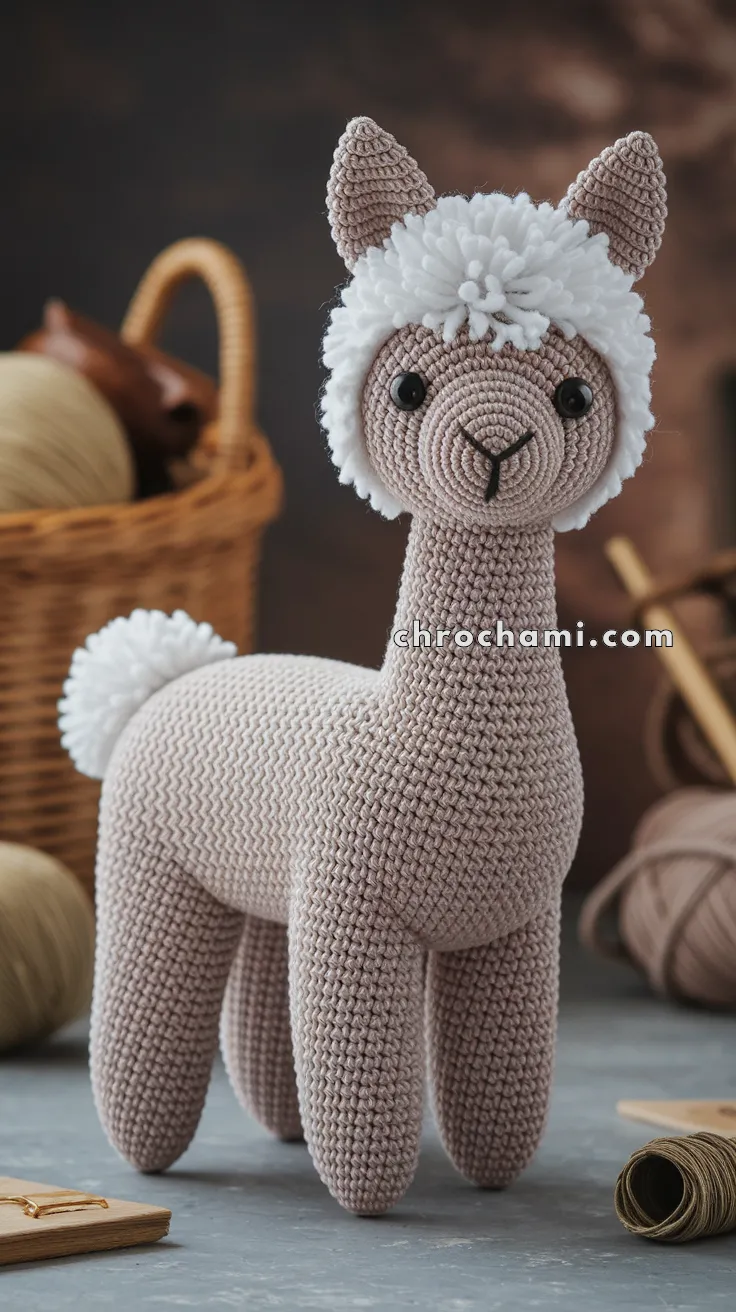 Amigurumi Alpaca – FREE Crochet Pattern