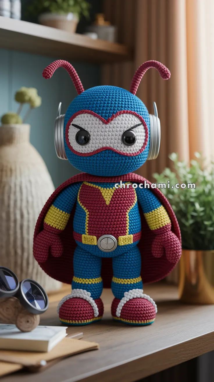 Amigurumi Ant-Man – FREE Crochet Pattern