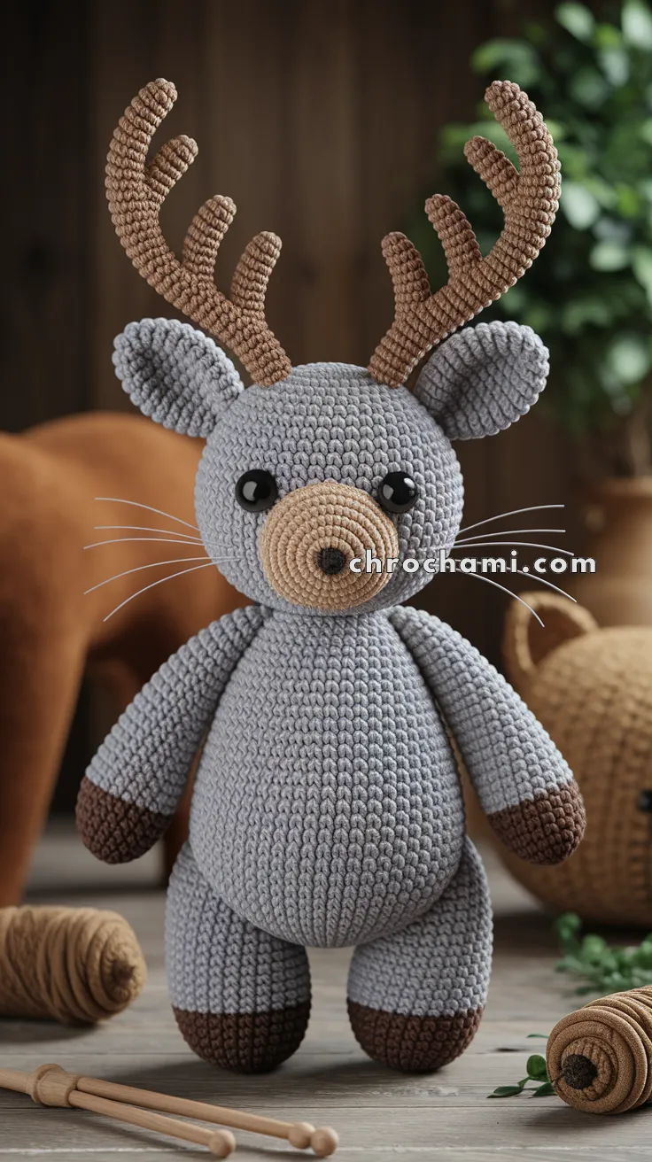 Amigurumi Antler – FREE Crochet Pattern