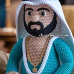 Amigurumi Arabian Man Doll – FREE Crochet Pattern
