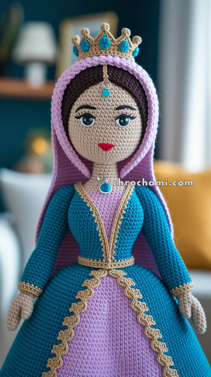 Amigurumi Arabian Princess Doll – FREE Crochet Pattern