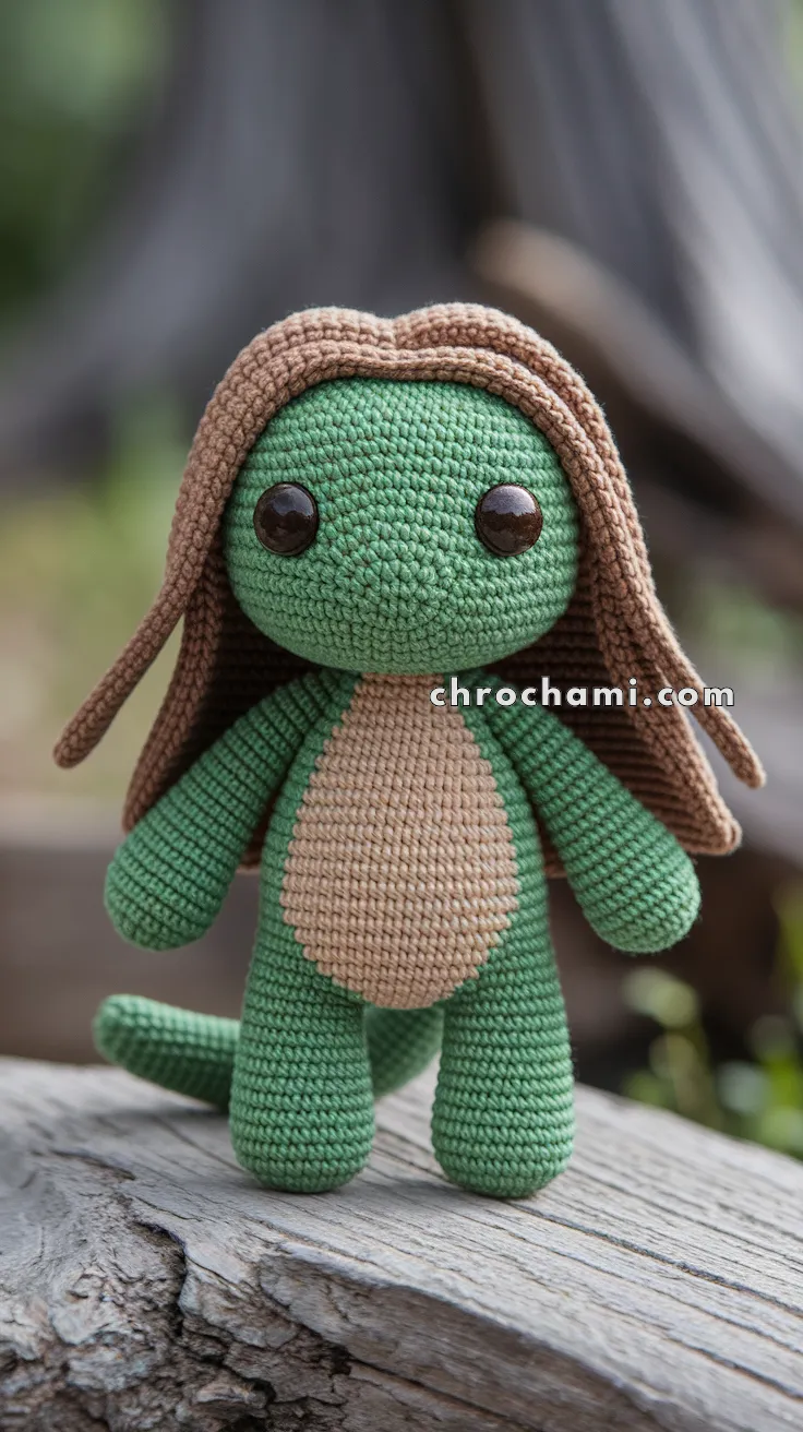 Amigurumi Aragorn (strider) – FREE Crochet Pattern