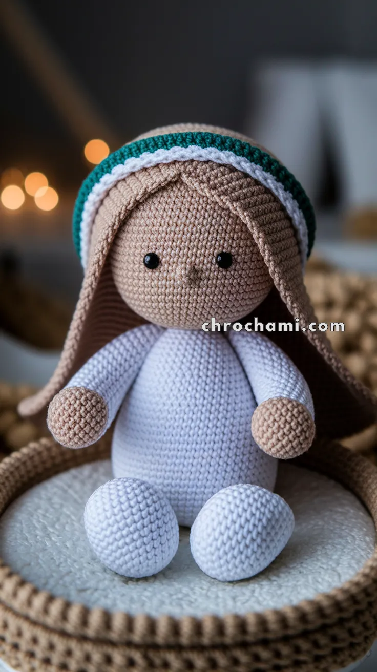 Amigurumi Baby Jesus In A Manger – FREE Crochet Pattern