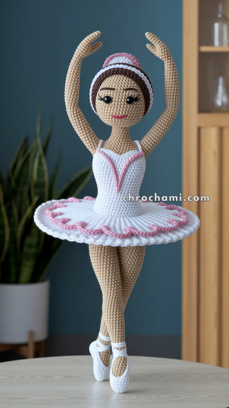 Amigurumi Ballet Dancer – FREE Crochet Pattern