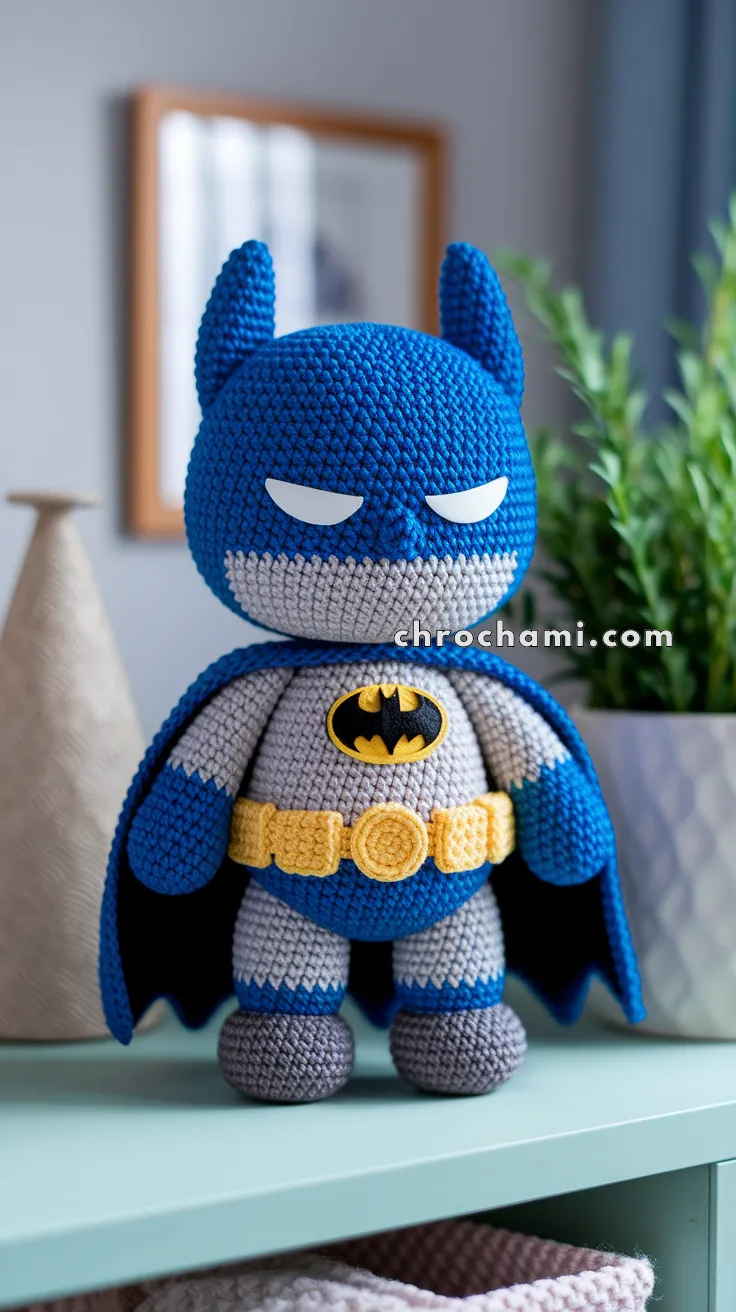 Amigurumi Batman – FREE Crochet Pattern