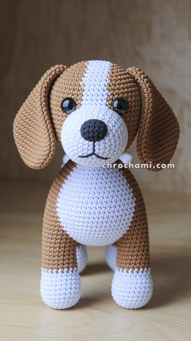 Amigurumi Beagle – FREE Crochet Pattern