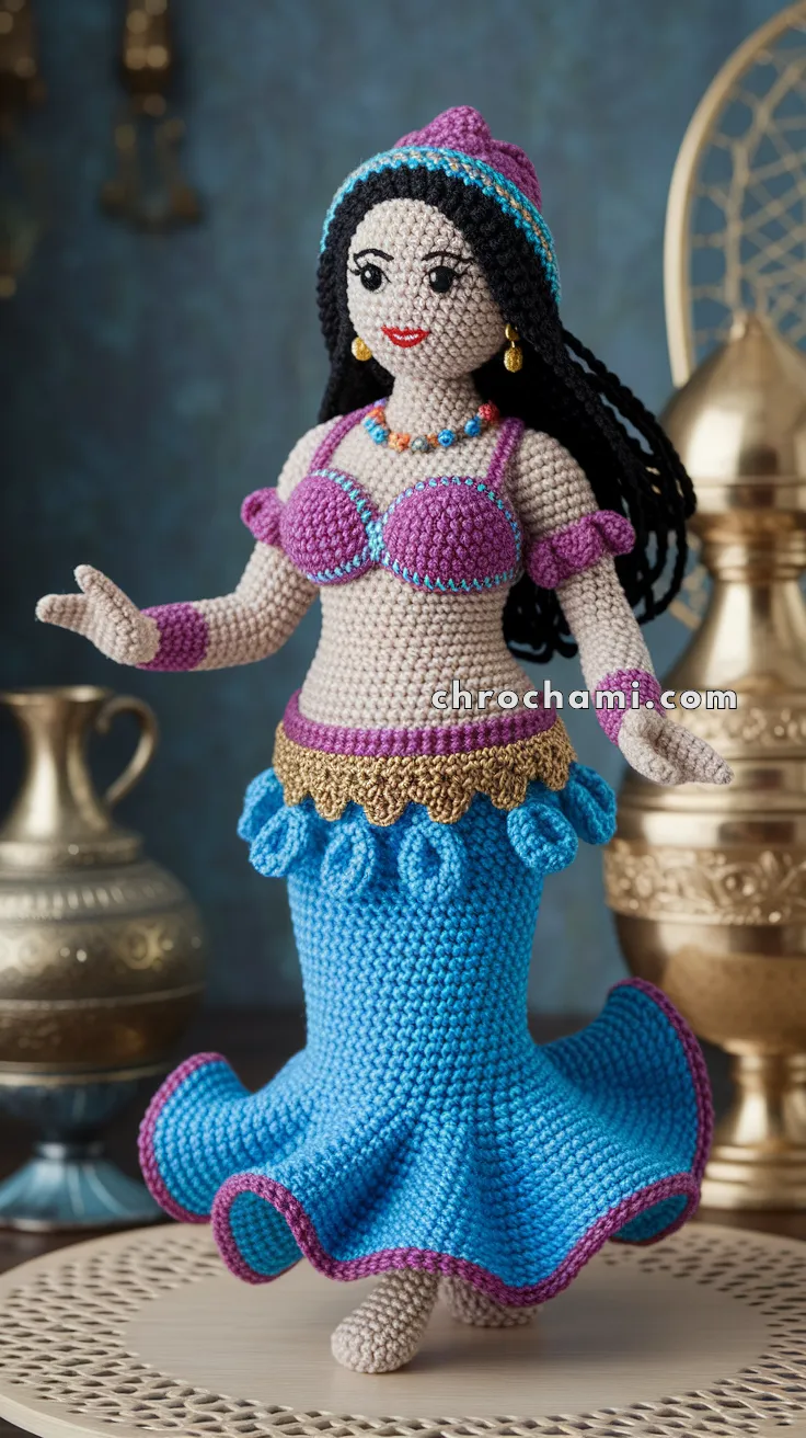 Amigurumi Belly Dancer – FREE Crochet Pattern