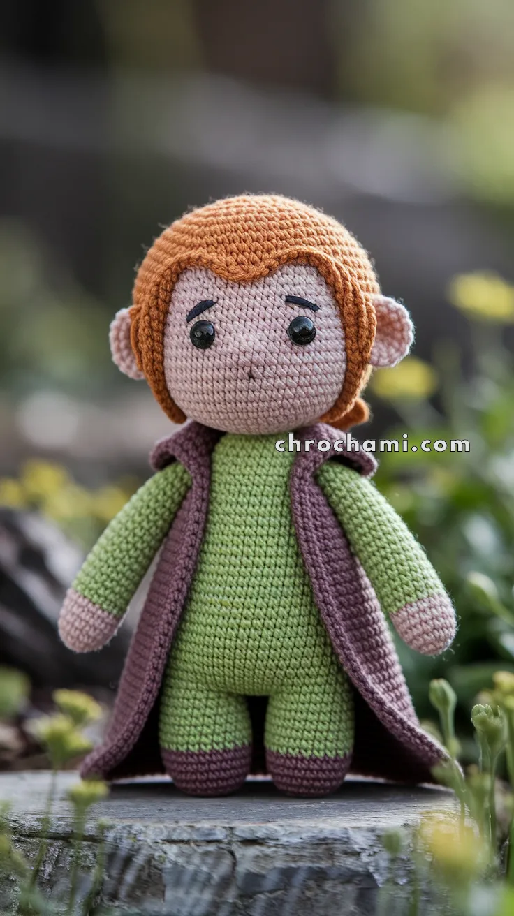 Amigurumi Bilbo Baggins – FREE Crochet Pattern