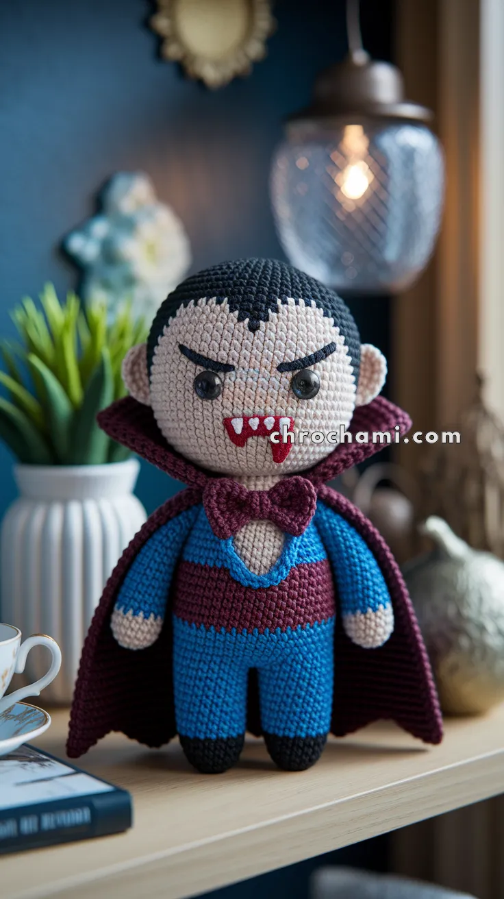 Amigurumi Bloodsucking Vampire – FREE Crochet Pattern