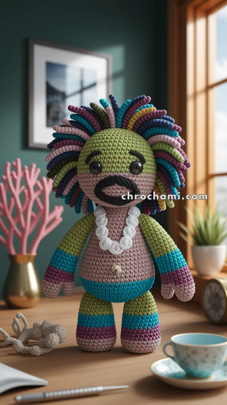 Amigurumi Bob Marley – FREE Crochet Pattern