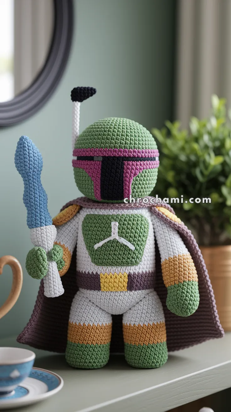 Amigurumi Boba Fett – FREE Crochet Pattern