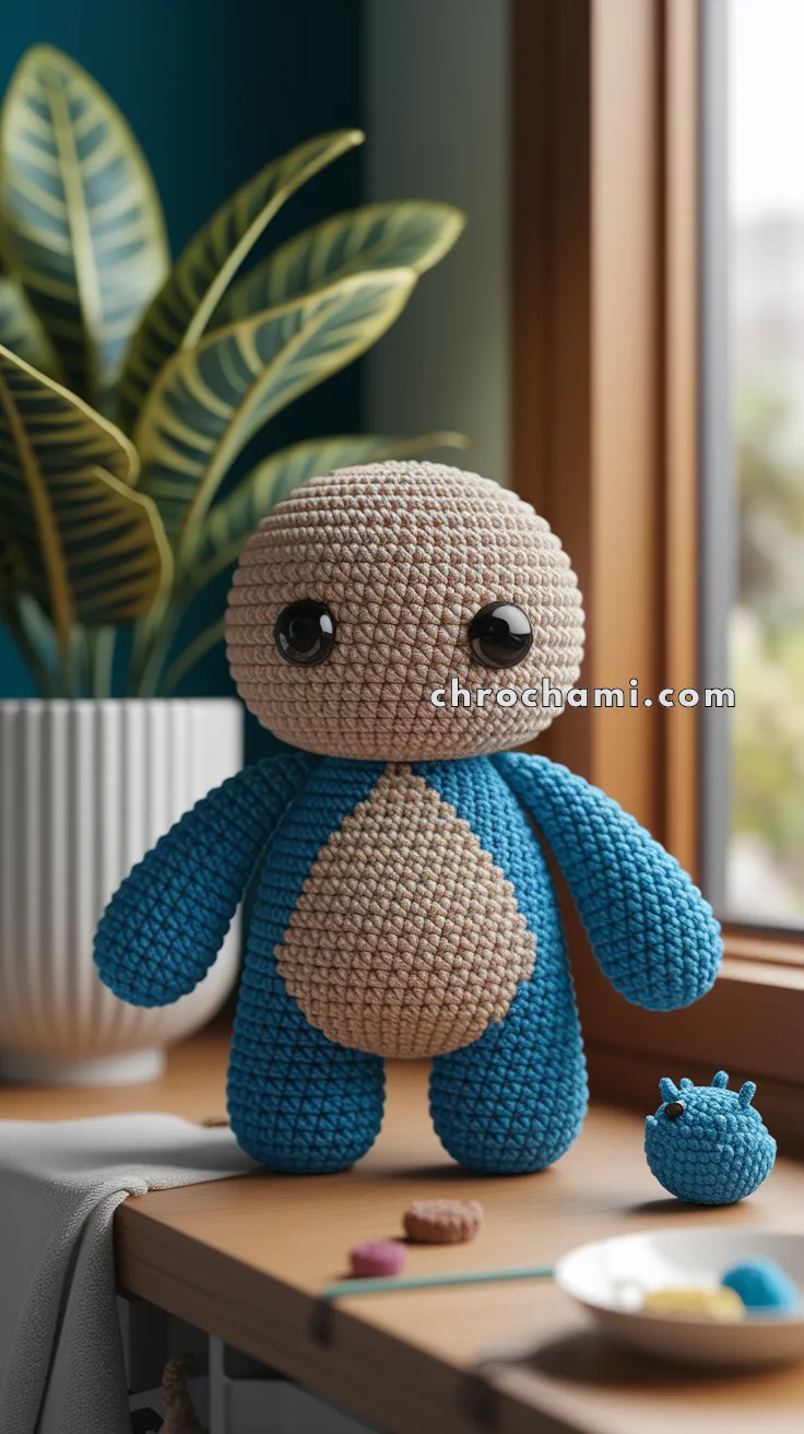 Amigurumi Booster Gold – FREE Crochet Pattern