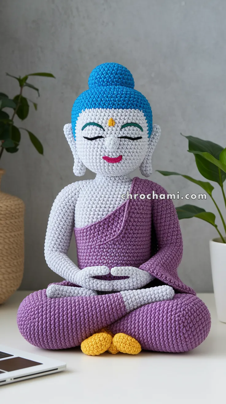 Amigurumi Buddha Statue – FREE Crochet Pattern