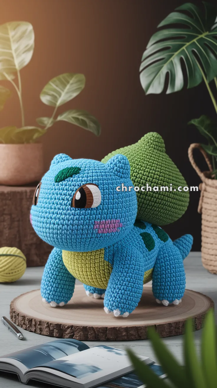 Amigurumi Bulbasaur – FREE Crochet Pattern