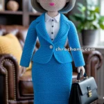 Amigurumi Businesswoman Doll – FREE Crochet Pattern