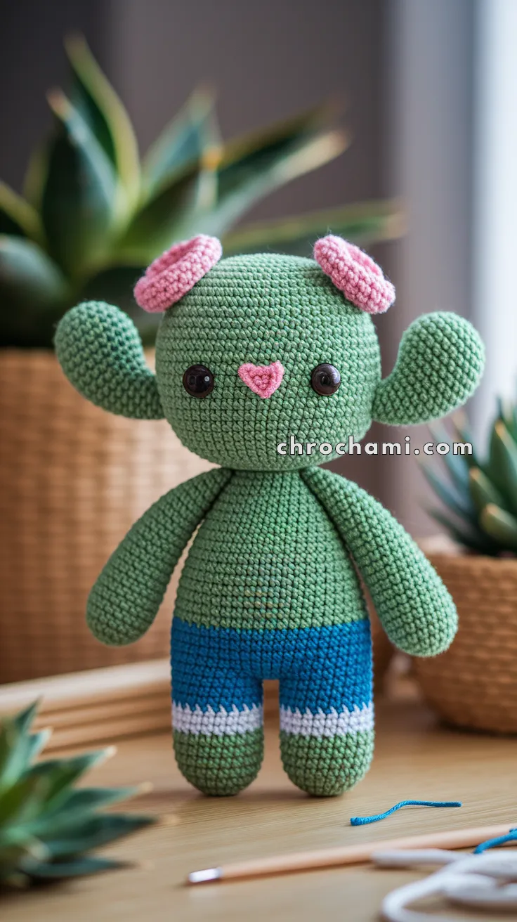 Amigurumi Cactus Buddy – FREE Crochet Pattern