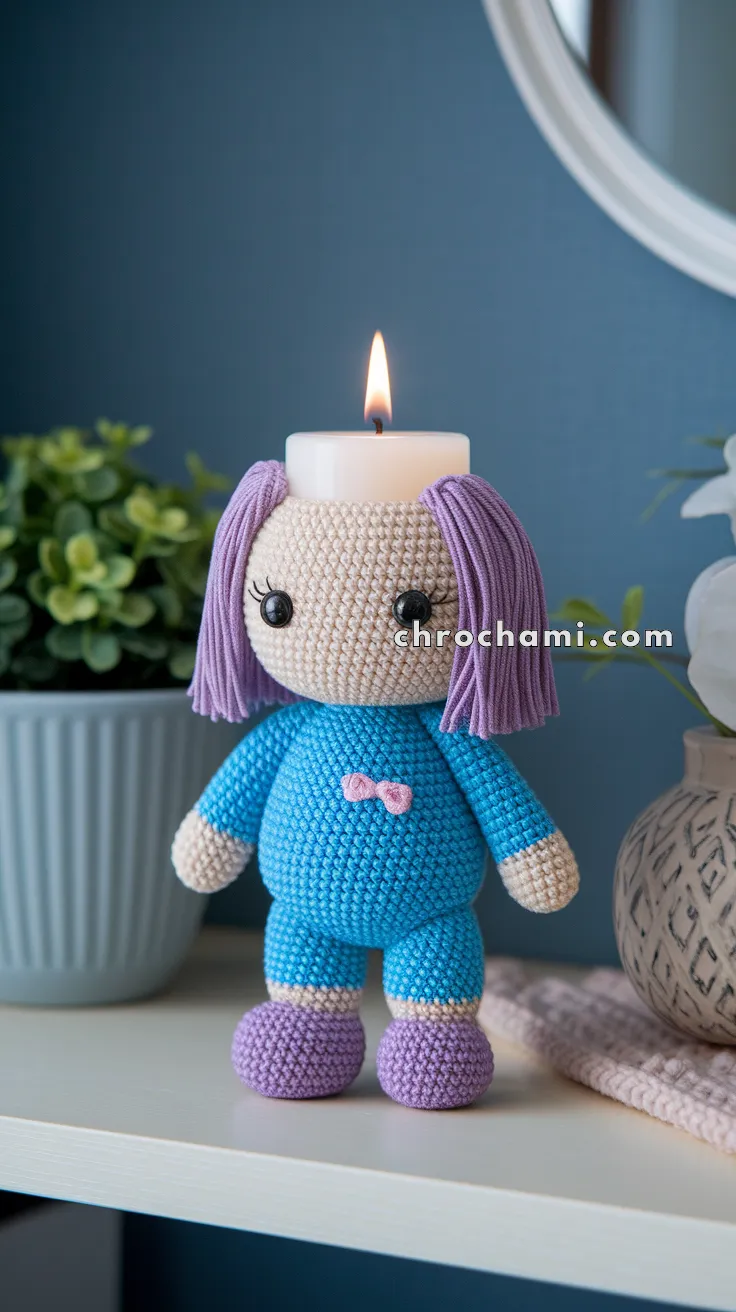 Amigurumi Candle – FREE Crochet Pattern