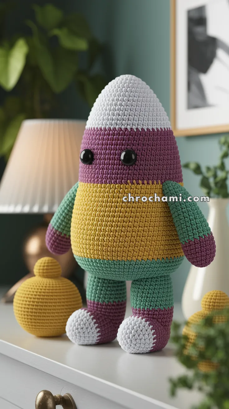 Amigurumi Candy Corn – FREE Crochet Pattern