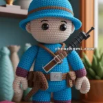 Amigurumi Card Soldier – FREE Crochet Pattern