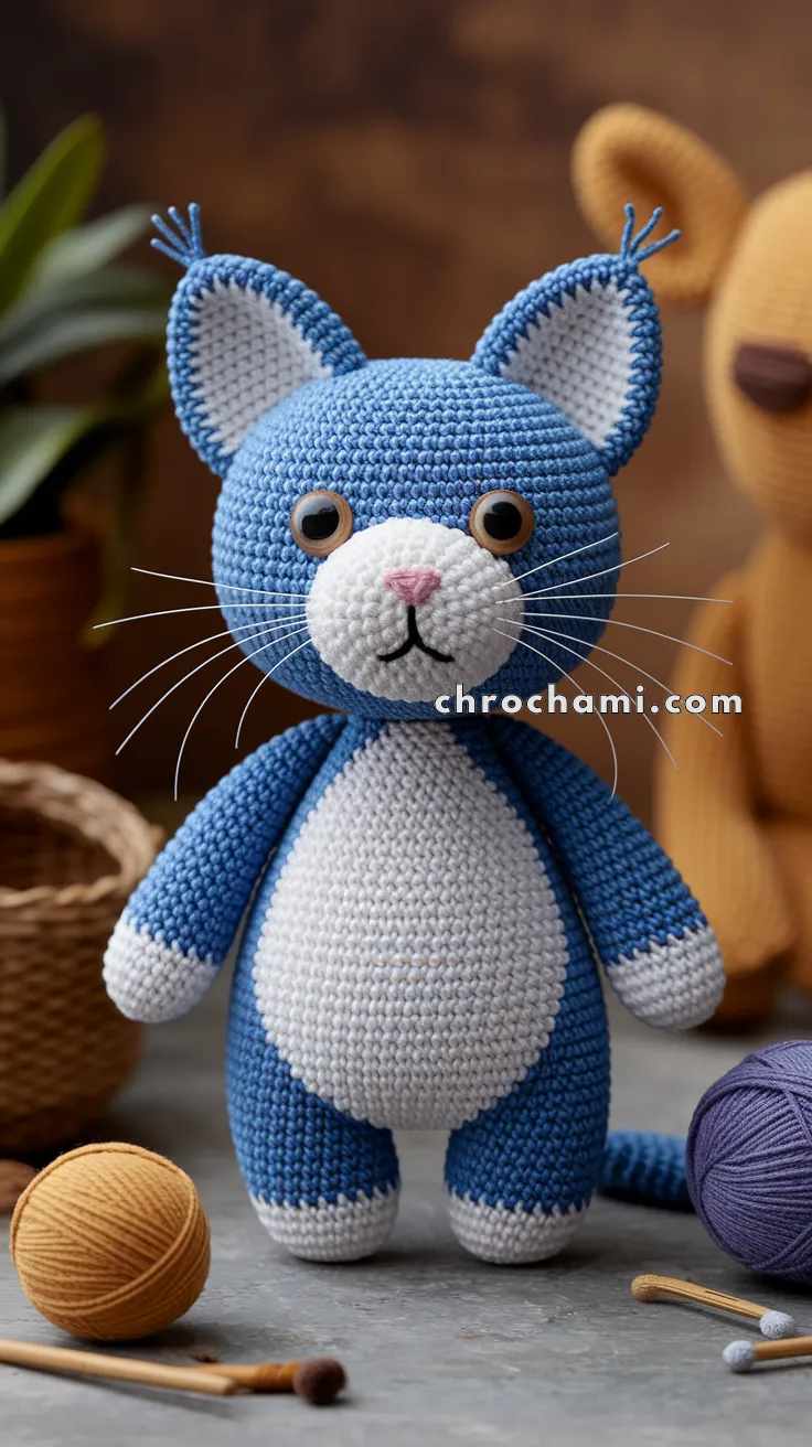 Amigurumi Cat – FREE Crochet Pattern