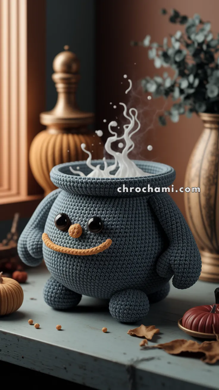Amigurumi Cauldron – FREE Crochet Pattern