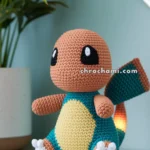Amigurumi Charmander – FREE Crochet Pattern