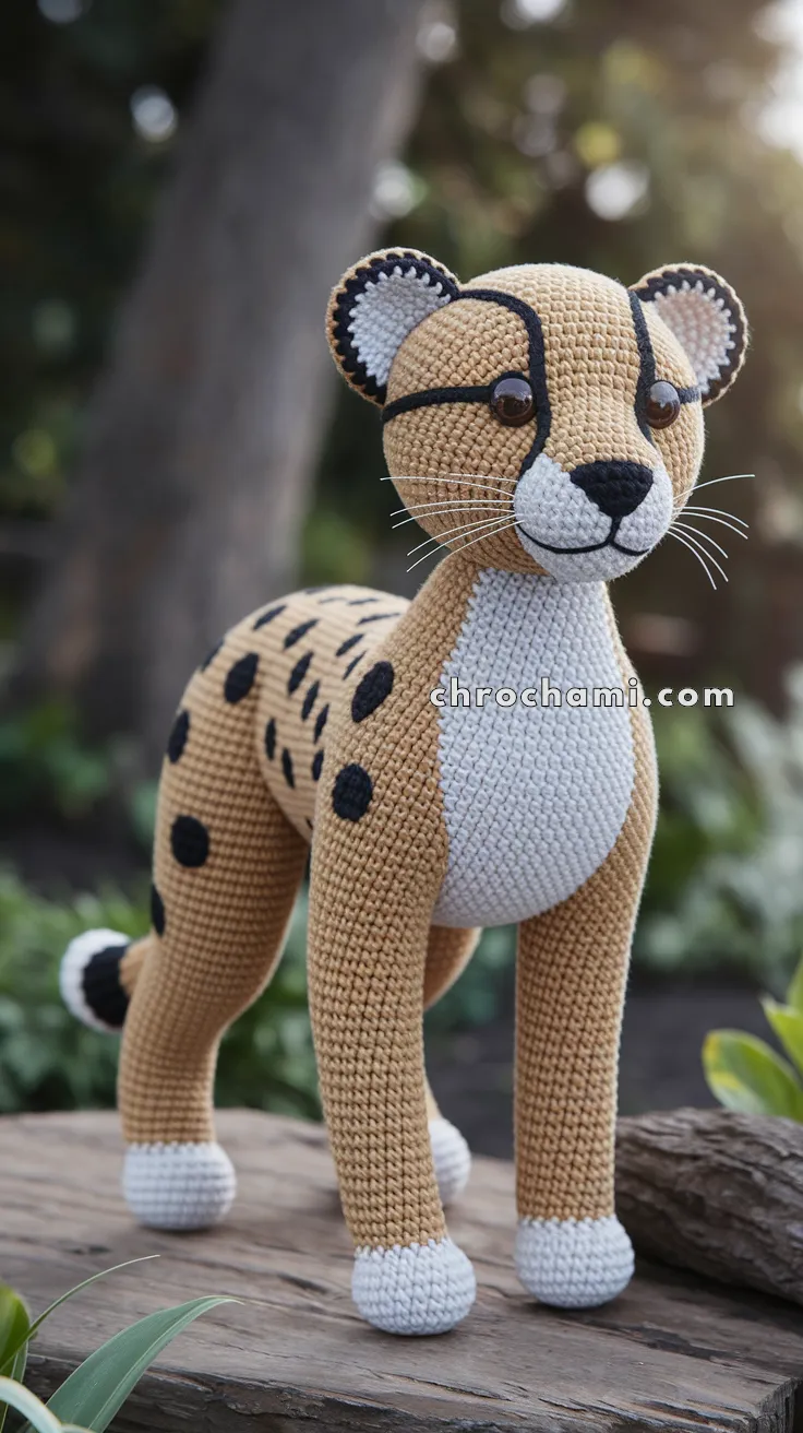 Amigurumi Cheetah – FREE Crochet Pattern