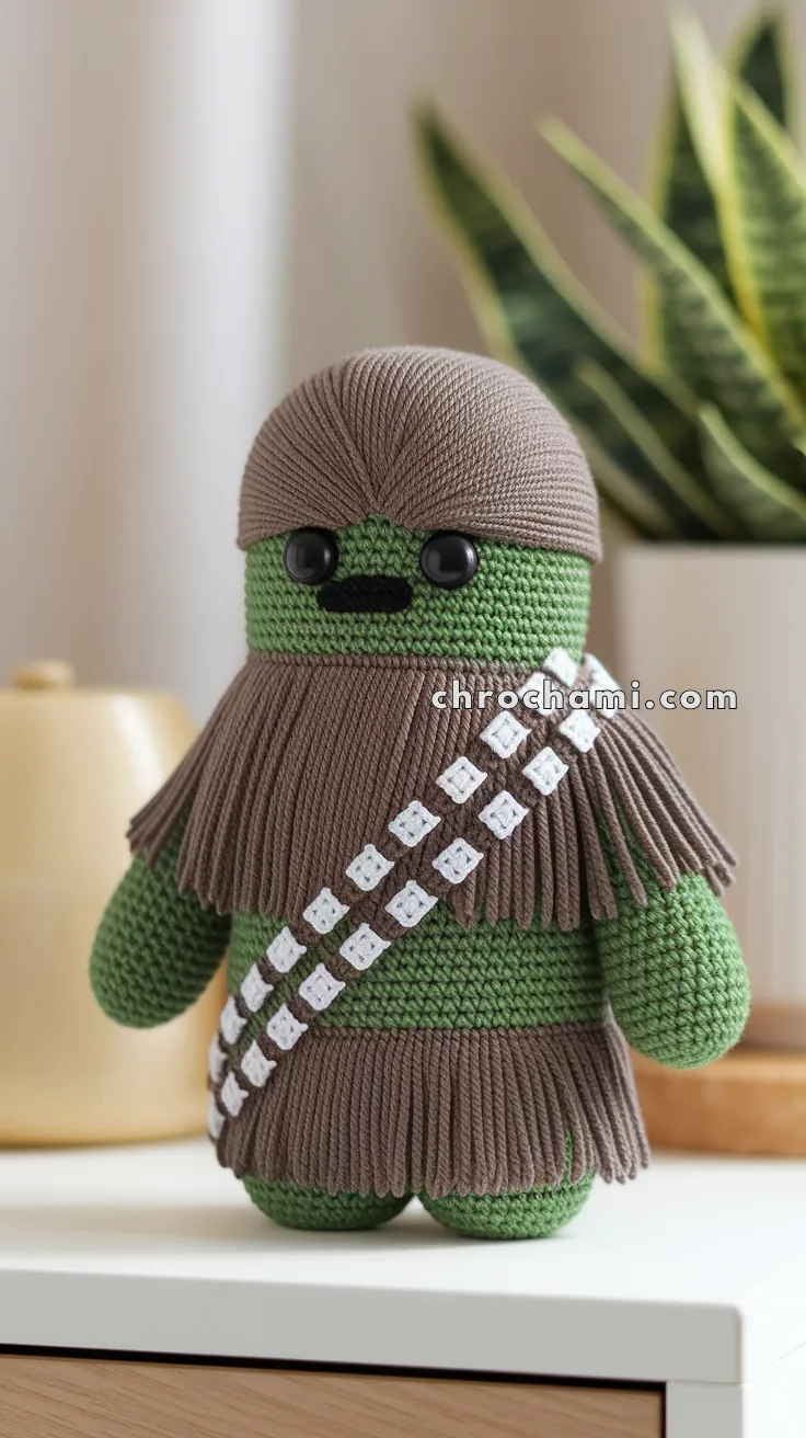 Amigurumi Chewbacca – FREE Crochet Pattern