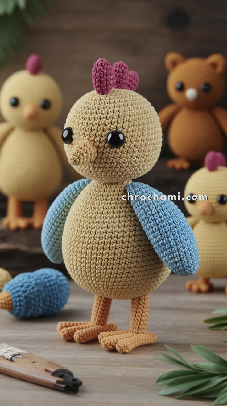 Amigurumi Chick – FREE Crochet Pattern