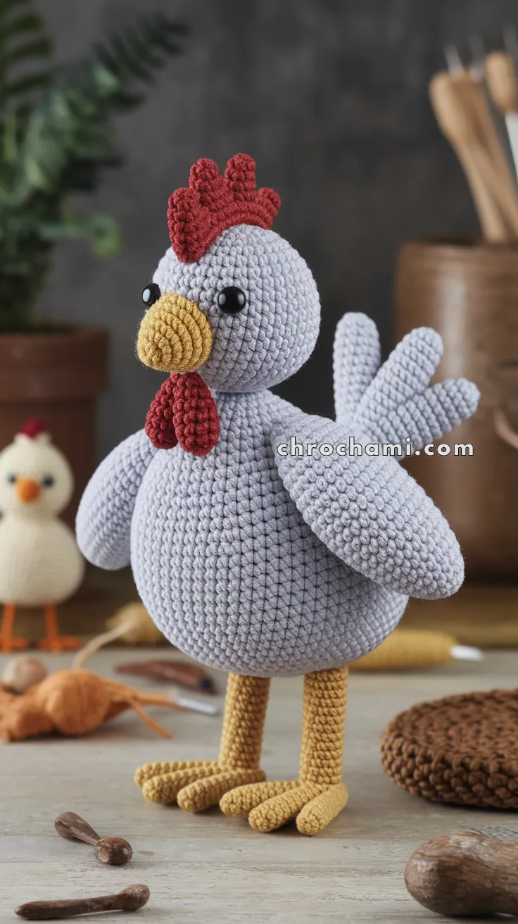 Amigurumi Chicken – FREE Crochet Pattern