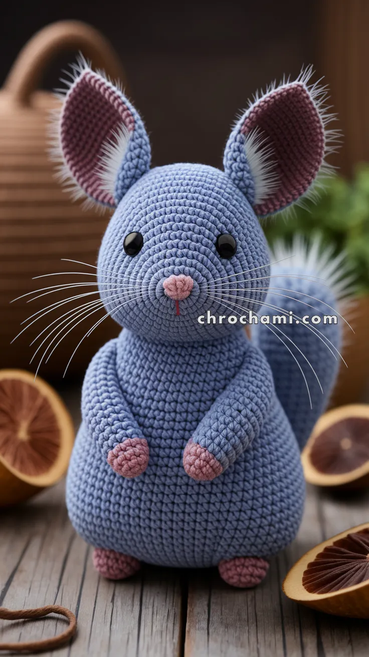 Amigurumi Chinchilla – FREE Crochet Pattern