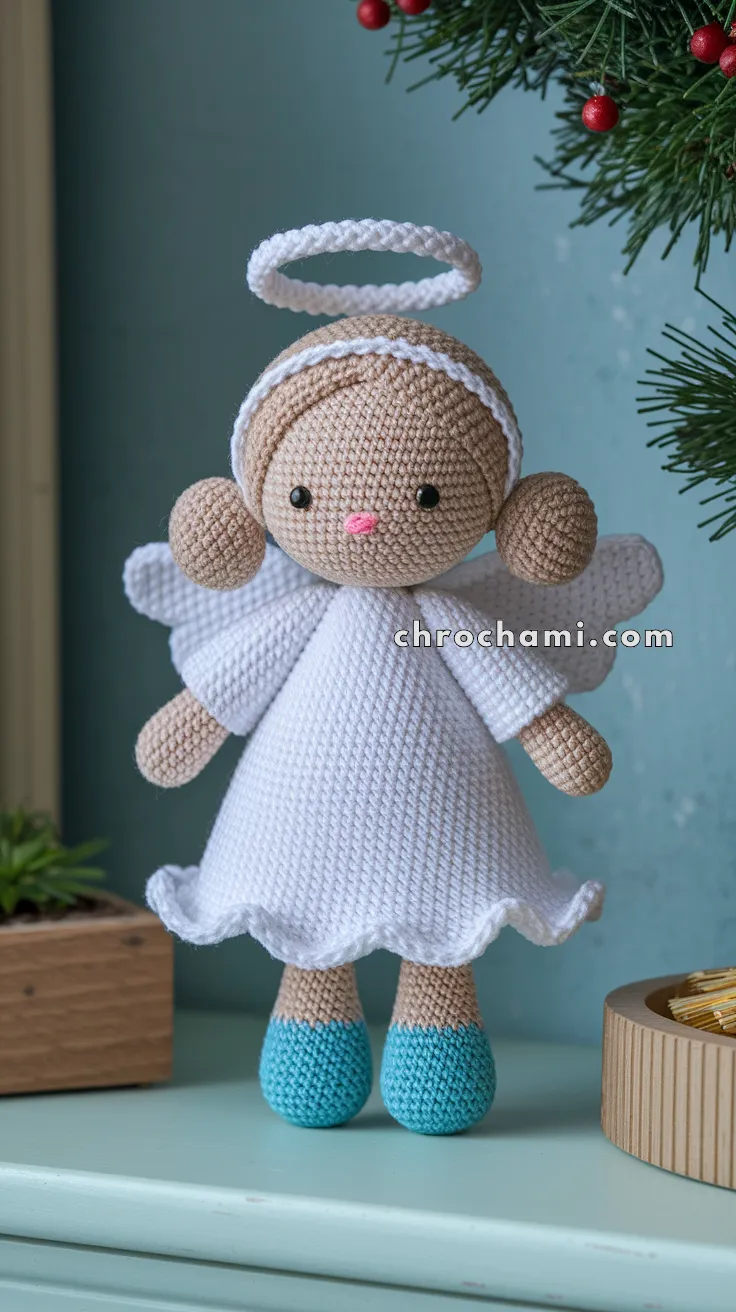 Amigurumi Christmas Angel – FREE Crochet Pattern