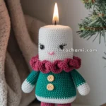 Amigurumi Christmas Candle – FREE Crochet Pattern