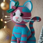 Amigurumi Christmas Cat – FREE Crochet Pattern