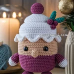 Amigurumi Christmas Cupcake With Icing – FREE Crochet Pattern