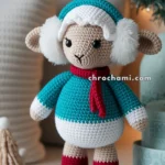 Amigurumi Christmas Lamb With Earmuffs – FREE Crochet Pattern