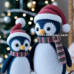 Amigurumi Christmas Penguin Family – FREE Crochet Pattern