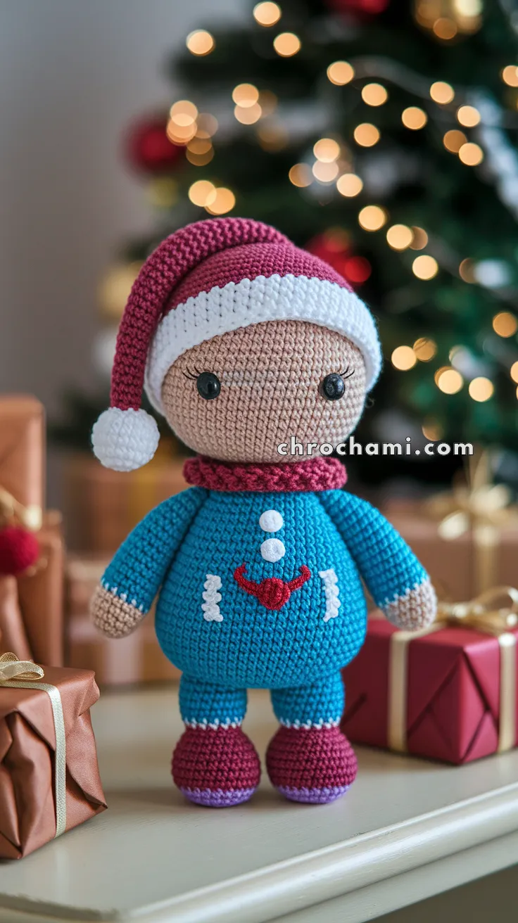Amigurumi Christmas Present – FREE Crochet Pattern