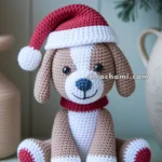 Amigurumi Christmas Puppy – FREE Crochet Pattern