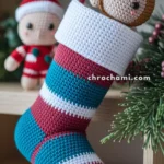 Amigurumi Christmas Stocking – FREE Crochet Pattern