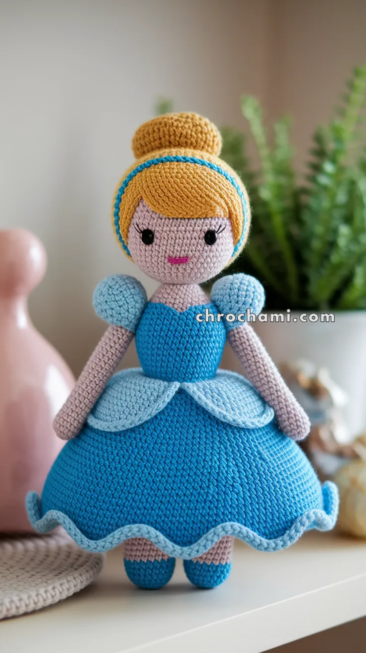 Amigurumi Cinderella – FREE Crochet Pattern