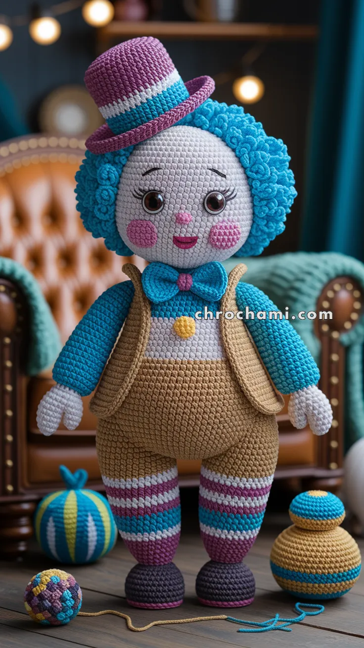 Amigurumi Circus Doll – FREE Crochet Pattern
