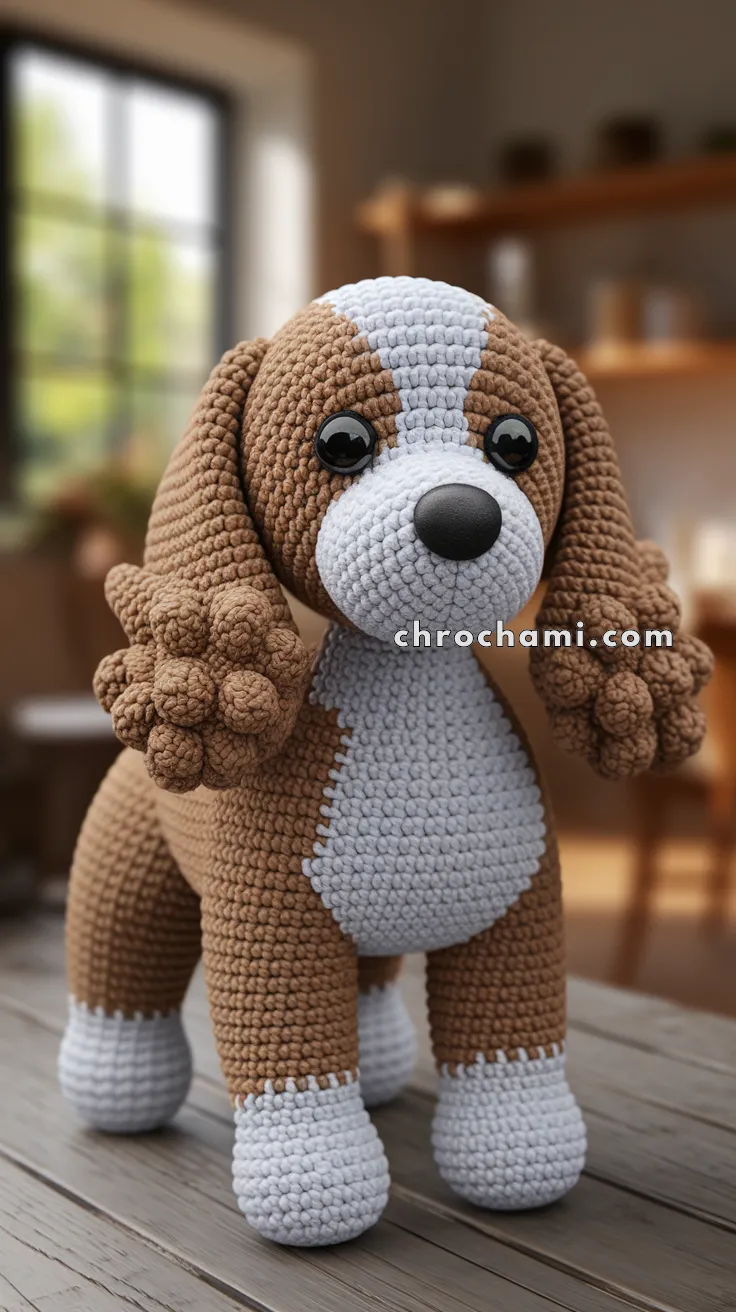 Amigurumi Cocker Spaniel – FREE Crochet Pattern