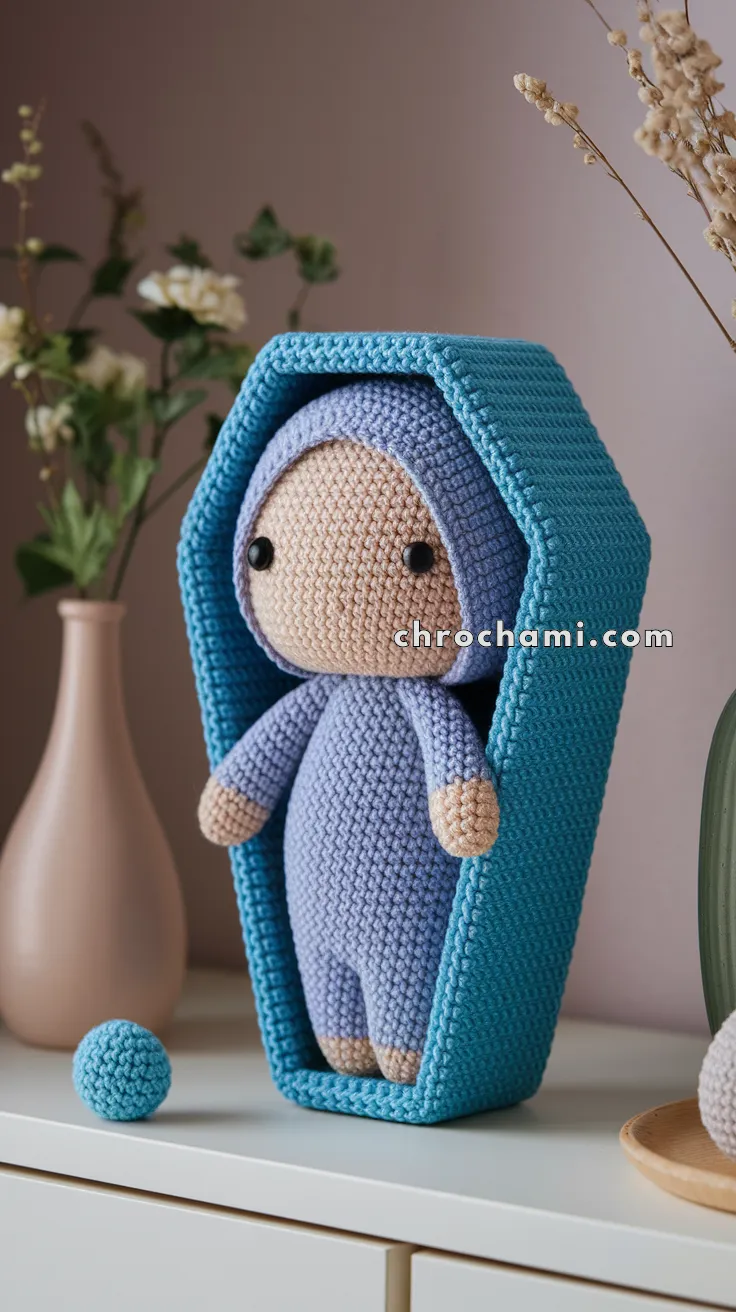 Amigurumi Coffin – FREE Crochet Pattern