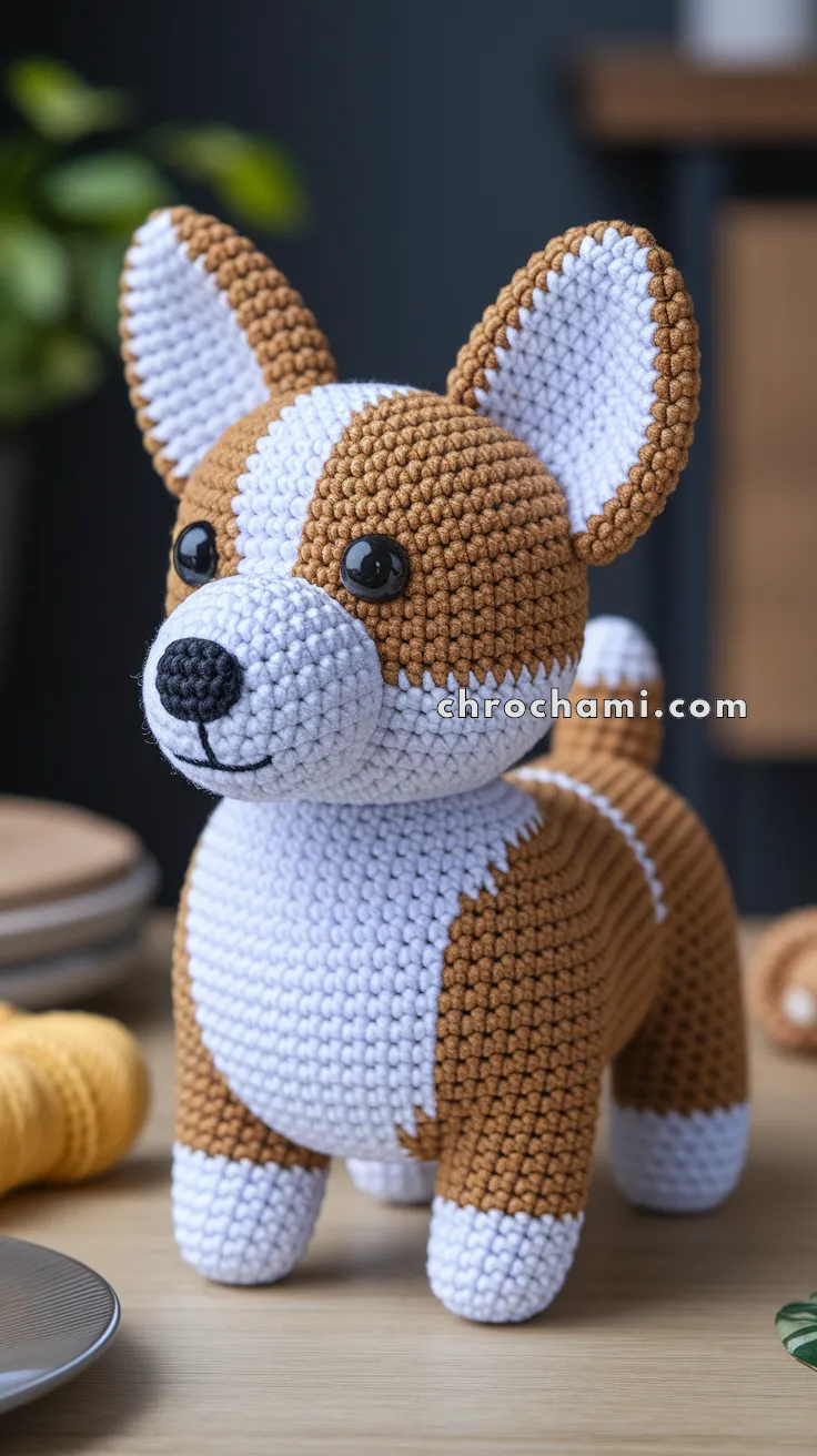 Amigurumi Corgi – FREE Crochet Pattern