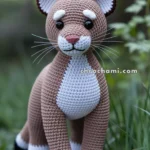 Amigurumi Cougar – FREE Crochet Pattern