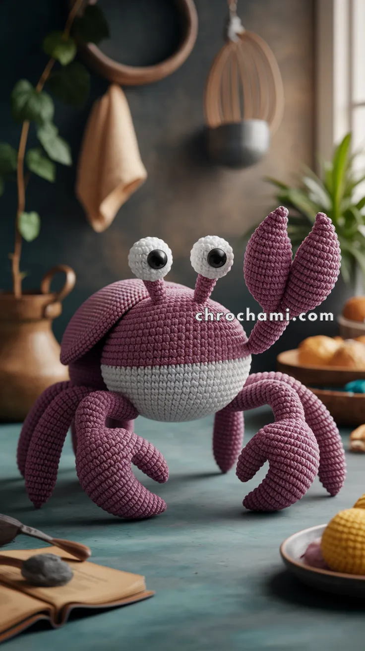 Amigurumi Crab – FREE Crochet Pattern