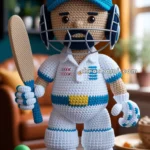 Amigurumi Cricket Player – FREE Crochet Pattern