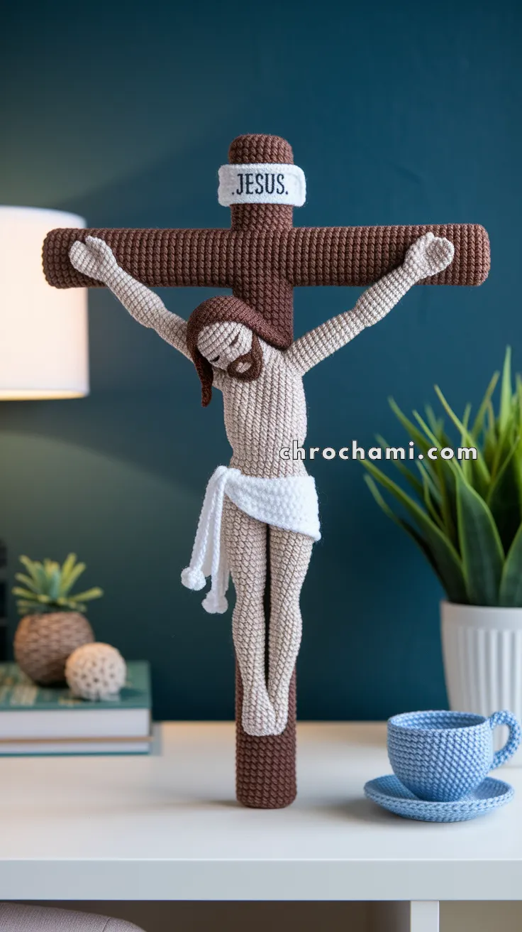 Amigurumi Crucifixion Of Jesus – FREE Crochet Pattern